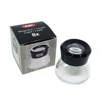 AP (Made in Spain) 8x Loupe Diameter 24mm Desktop Magnifier
