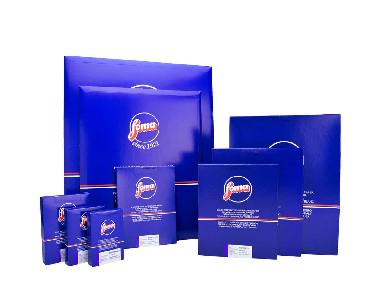 FOMASPEED VAR 312 5x7” resin coated B/W photographic paper pack