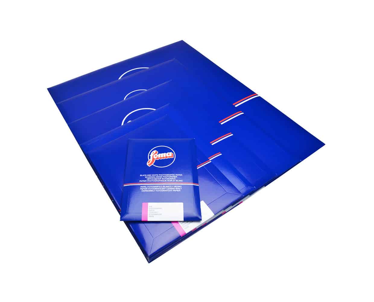 FOMASPEED VAR 311 12x16” premium RC photo paper pack – 50 sheets for darkroom printing.