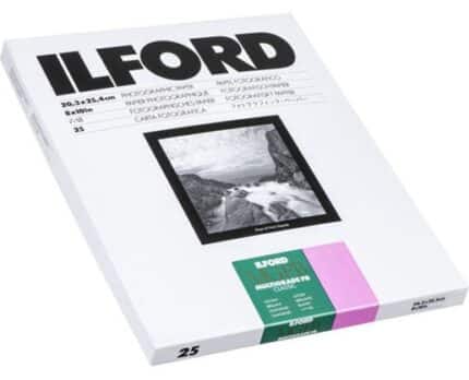 Ilford MGFB1K Classic B&W Photo Paper 8×10” – Premium Fiber-Based 25 Sheets