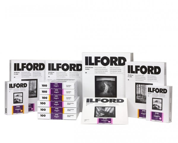 Ilford ISRC31M B/W Photo Paper 7x9.5 inch pack of 100 sheets