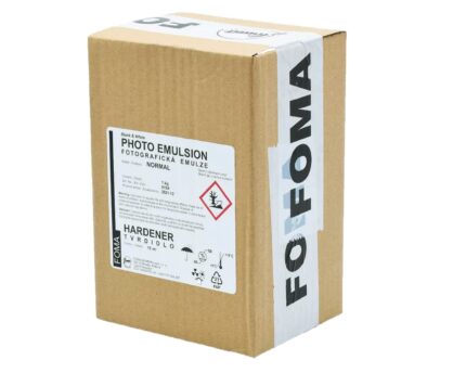 Foma Emulsion 1kg with 15ml Hardener bottle – photographic emulsion coating kit for black and white photo printing.
