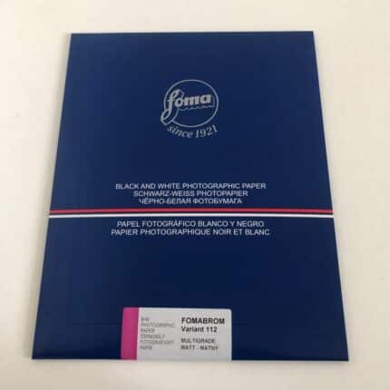 Fomabrom VAR 112 16x20” high-quality double weight baryta photographic paper pack