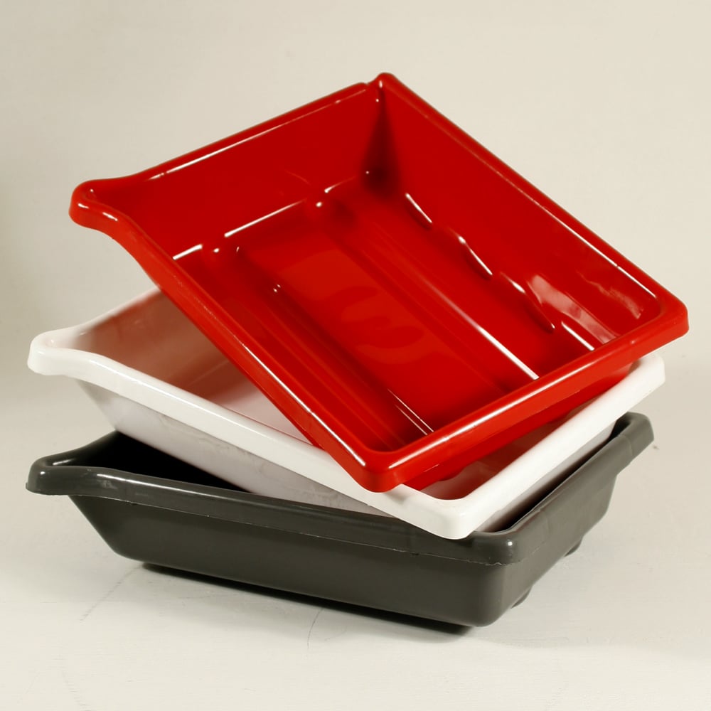 Powerful Paterson Developing Tray Set – Premium 8x10 Inch Trays (Set of 3, Gray/Red/White) – PTP 334