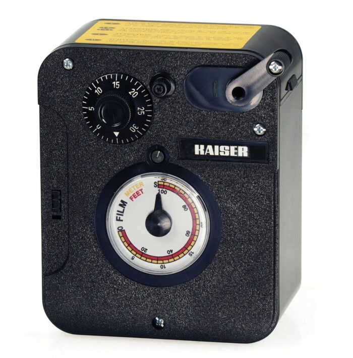 Kaiser Bulk Film Loader – Compact Daylight Loader for 35mm Bulk Film Rolls (Up to 30m) with Frame Counter and Meter