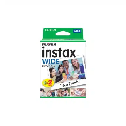 Instax Wide White Frame Film perfect instant 20 shots white border photo film