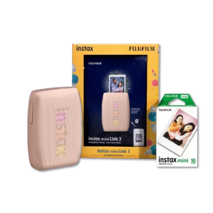 Fujifilm Instax Link 3 Starter Kit smartphone instant photo printer