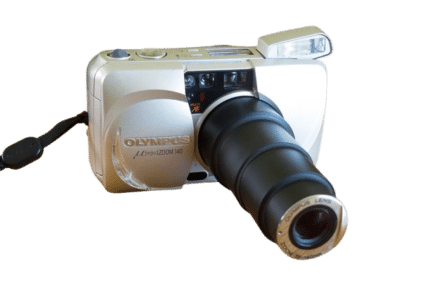 Olympus Mju Zoom 140 Film Camera compact 35mm point and shoot