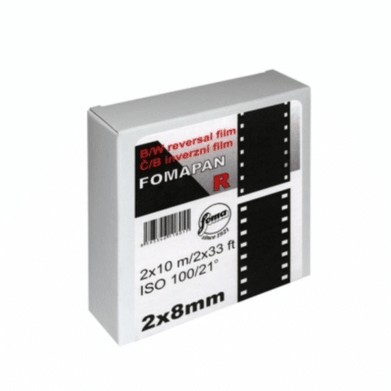 Fomapan R100 Cine Film – Stunning B&W 2x8mm 10m Roll