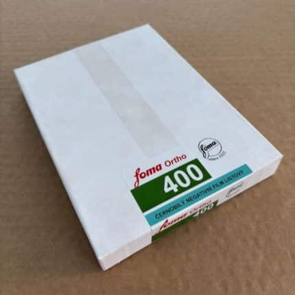 Foma Ortho 400 4x5 Inch Black and White Sheet Film
